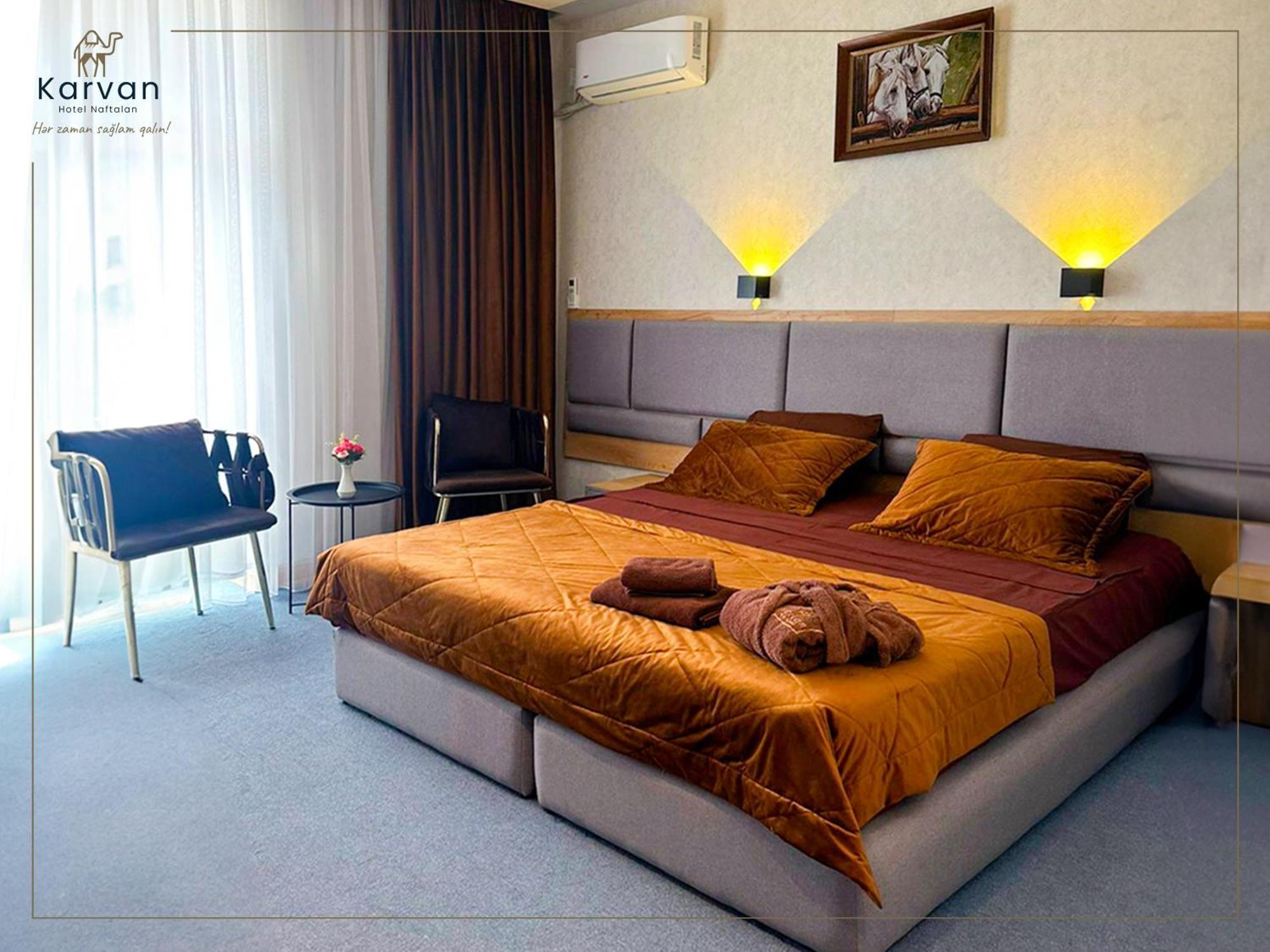 Karvan Hotel-Sanatorium Naftalan Extérieur photo